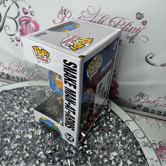 Snake-man-at-arms 92 Funko pop Masters of the universe Funko retro toy new 🆕 - Picture 2 of 4